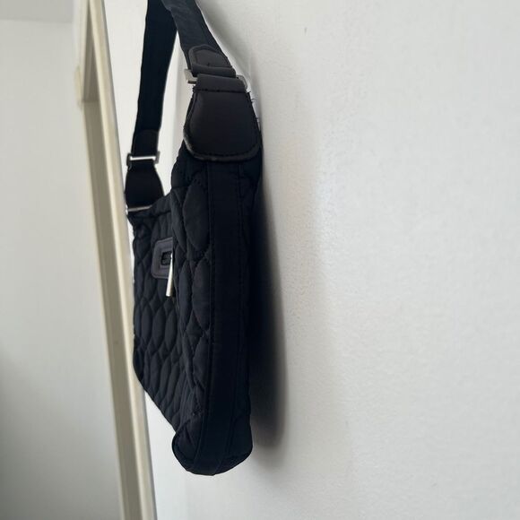 NWOT lug Canter Collection Black "Trotter Midnight" Mini Shoulder Hand Bag Purse - Picture 8 of 10